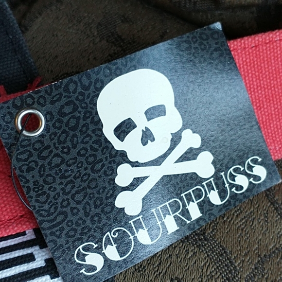 NWT Sourpuss Evil Canvas Tote vintage - Picture 4 of 7